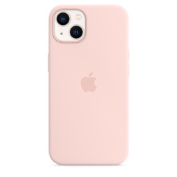 [MM283ZM/A] Apple iPhone 13 Silicone Case with MagSafe – Chalk Pink