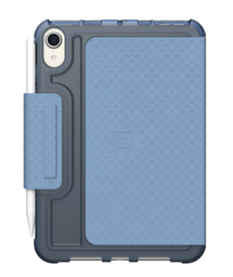[12328N315858] UAG Lucent Folio Case iPad mini (6th generation) - Soft Blue