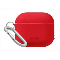 [L_AP4_POD_R] LAUT Pod Series Case for AirPods 3rd generation - Lava Red