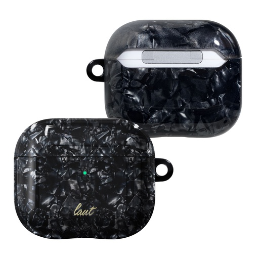 [L_AP4_PL_BK] LAUT Pearl Series Case for AirPods 3rd generation - Black