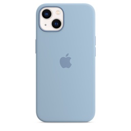 [MN613ZM/A] Apple iPhone 13 Silicone Case with MagSafe – Blue Fog
