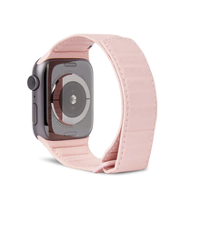 [D20AWS40TS1PK] Decoded Leather Magnetic Traction Strap for Apple Watch 38/40/41mm - Powder Pink