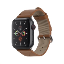 [STRAP-AW-L-BRN] Native Union 44mm Leather Classic Strap for Apple Watch - Brown