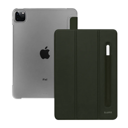 [L_IPP21S_HP_MG] LAUT Huex Folio Case for iPad Pro 11-inch (3rd Gen) - Military Green