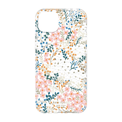[KSIPH-224-MFLR] kate spade new york Protective Hardshell Case for iPhone 14 Plus - Multifloral