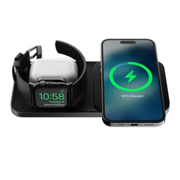 [NM01309185] Nomad Base One Max with MagSafe Wireless Charger 2 in 1 - Black
