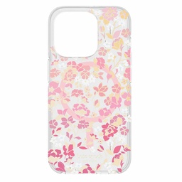 [KS052502] kate spade new york Protective Hardshell with MagSafe for iPhone 15 Pro - Scattered Flowers