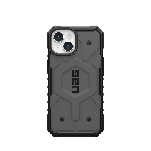 [114291114343] UAG Pathfinder Case with MagSafe for iPhone 15 - Clear / Black