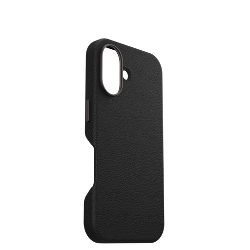 [77-96299] Otterbox Symmetry+ Cactus Leather Case for 16 - Black (Noir Ash)