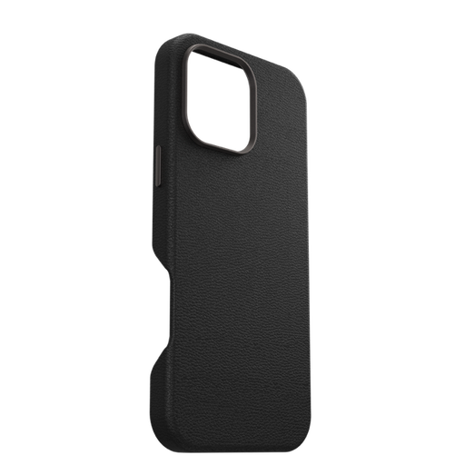 [77-96331] Otterbox Symmetry+ Cactus Leather Case for 16 Pro Max - Black (Noir Ash)