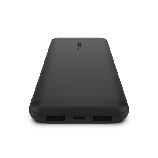 [BPB011btBK] Belkin Power Bank, 10 000 mAh - USB-A & C 15W, BLACK