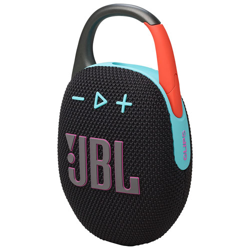 [JBLCLIP5BLKOAM] JBL Clip5 Bluetooth Speaker - Funky Black