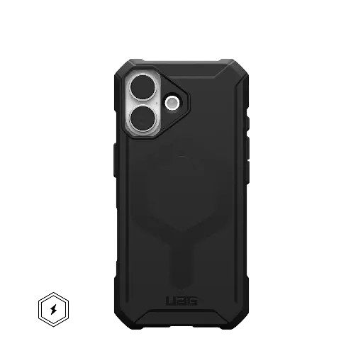 [114542114040] UAG Essential Armor Case with MagSafe for iPhone 17 - Solid Black Opaque