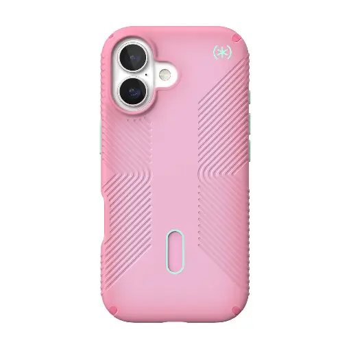 [151012-3271] Speck Lux GRIP Case with ClickLock/MagSafe for iPhone 17 - Pink Lux