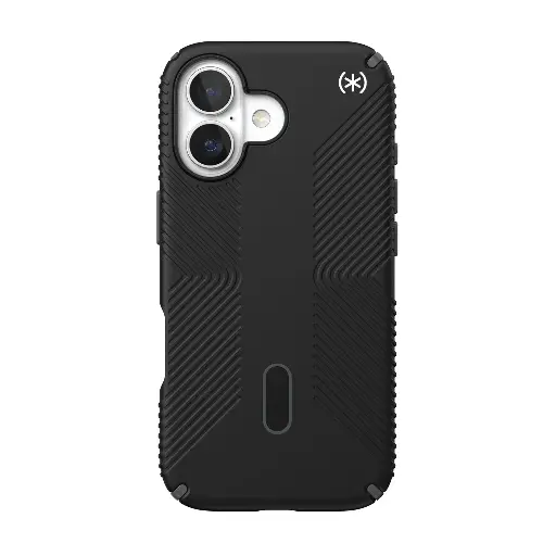 [150959-D143] Speck Presidio 2 GRIP Case with ClickLock/MagSafe for iPhone 17 - Black