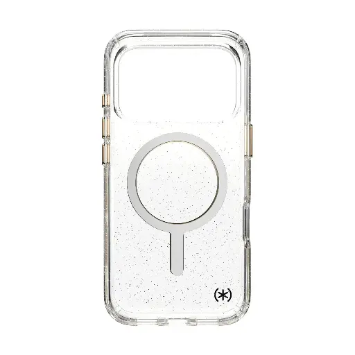 [150978-9221] Speck Lux Case with ClickLock/MagSafe for iPhone 17 Pro - Glitter Lux