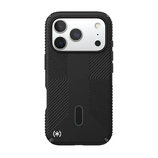 [150977-D143] Speck Presidio 2 GRIP Case with ClickLock/MagSafe for iPhone 17 Pro - Black