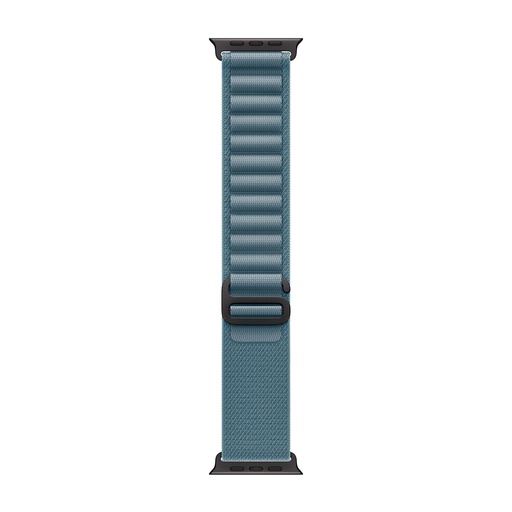 [MG9M4AM/A] 42mm/44mm/45mm/46mm/49mm Light Blue Alpine Loop - Large - Black Titanium Finish