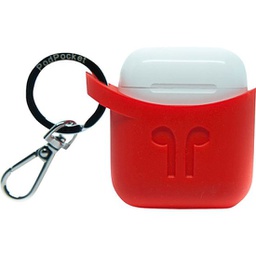 [PP-1001] PodPocket AirPod Case for 1st & 2nd Gen - Blazing Red