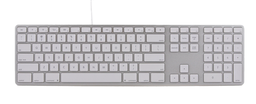 [FK318S] Matias USB Wired Aluminum Keyboard for Mac - Silver