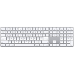 [MQ052LL/A] Apple Magic Keyboard with Numeric Keypad - Silver