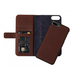 [D6IPO7PLWC4CBN] Decoded 2-in-1 Wallet Case for iPhone 8/7/6 Plus- Cinnamon Brown