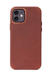 [D20IPO54BC2CBN] Decoded Leather Backcover iPhone 12 mini - Chocolate Brown